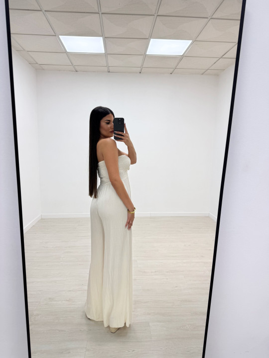 MONO PANEL DE ABEJA BLANCO ROTO